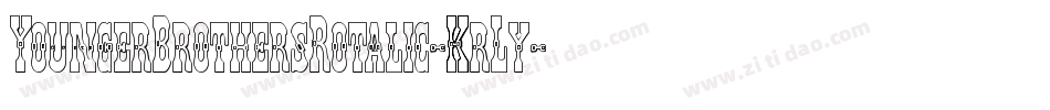 YoungerBrothersRotalic-KrLy字体转换