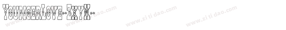 YoungerLove-ZxyK字体转换