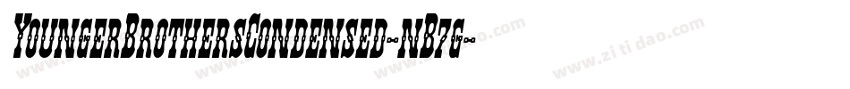 YoungerBrothersCondensed-nB7g字体转换
