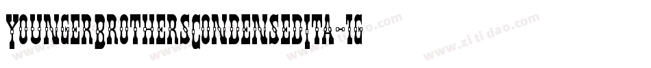 YoungerBrothersCondensedIta-1gx2字体转换