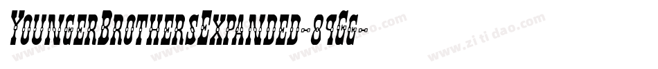 YoungerBrothersExpanded-89Gg字体转换