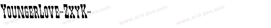 YoungerLove-ZxyK字体转换