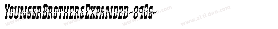 YoungerBrothersExpanded-89Gg字体转换
