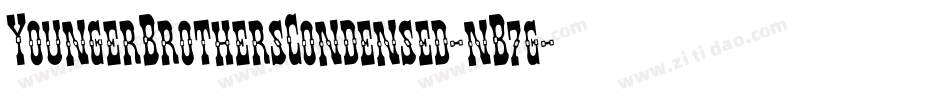 YoungerBrothersCondensed-nB7g字体转换