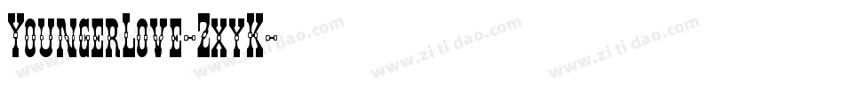 YoungerLove-ZxyK字体转换