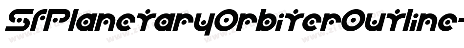 SfPlanetaryOrbiterOutline-4gWW字体转换 SfPlanetaryOrbiterOutline-4gWW字体转换