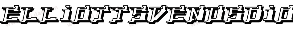 ElliottsVenusDioxideOutlined字体转换
