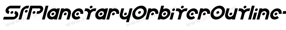 SfPlanetaryOrbiterOutline-4gWW字体转换 SfPlanetaryOrbiterOutline-4gWW字体转换
