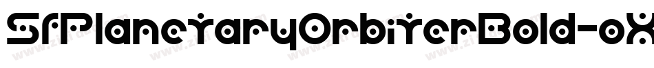 SfPlanetaryOrbiterBold-oX9o字体转换 SfPlanetaryOrbiterBold-oX9o字体转换