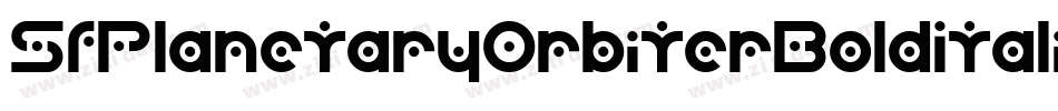 SfPlanetaryOrbiterBoldItalic-0djG字体转换 SfPlanetaryOrbiterBoldItalic-0djG字体转换