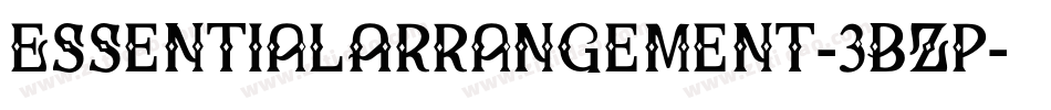 EssentialArrangement-3BZp字体转换