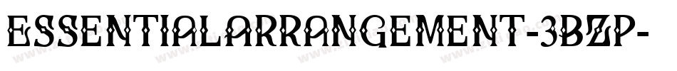 EssentialArrangement-3BZp字体转换