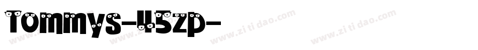 Tommys-45zp字体转换