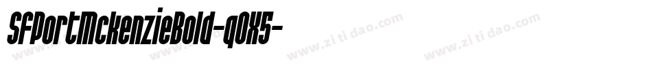 SfPortMckenzieBold-q0X5字体转换 SfPortMckenzieBold-q0X5字体转换