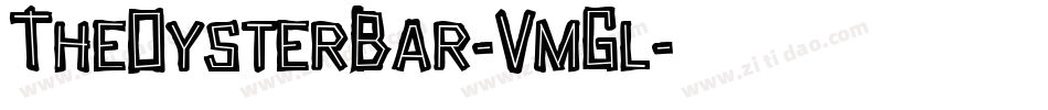 TheOysterBar-VmGl字体转换