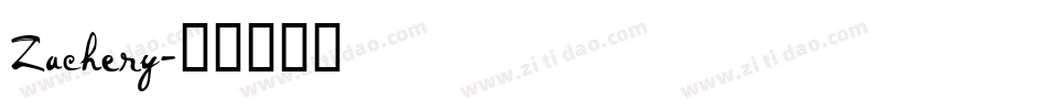 Zachery字体转换