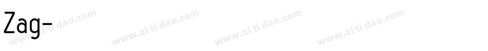 Zag字体转换