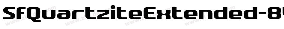 SfQuartziteExtended-84gJ字体转换