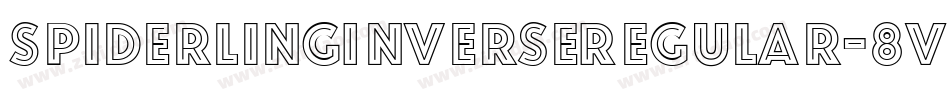 SpiderlingInverseRegular-8VKg字体转换
