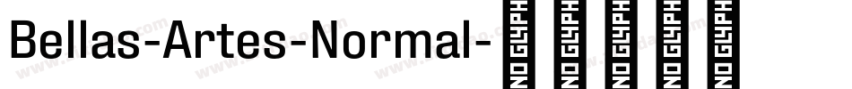 Bellas-Artes-Normal字体转换