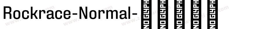Rockrace-Normal字体转换