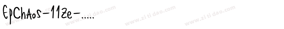EpChaos-11ze字体转换