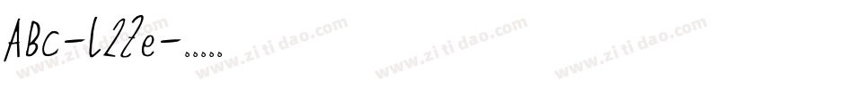 Abc-l2Ze字体转换