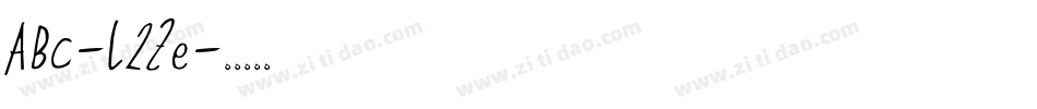 Abc-l2Ze字体转换