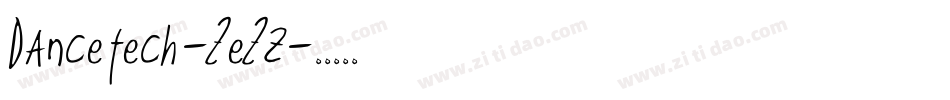 Dancetech-ZeZz字体转换