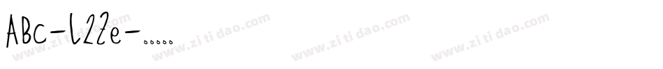 Abc-l2Ze字体转换