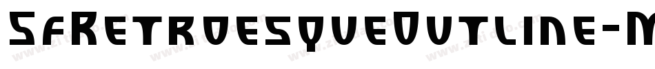 SfRetroesqueOutline-ML3n字体转换