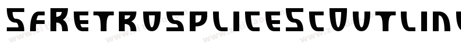 SfRetrospliceScOutline-4geW字体转换