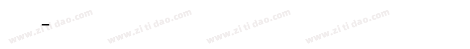 Zeitgeist字体转换