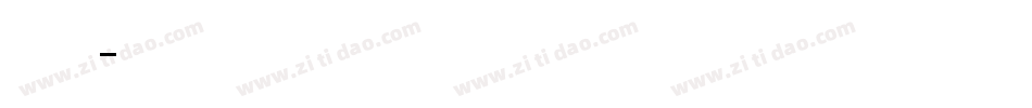 Zeitgeist字体转换