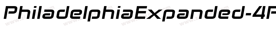 PhiladelphiaExpanded-4PqB字体转换