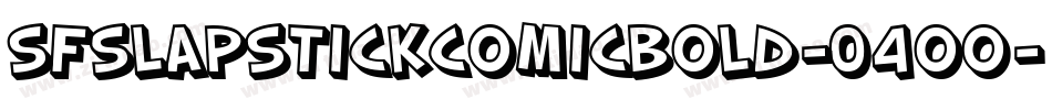 SfSlapstickComicBold-04Oo字体转换