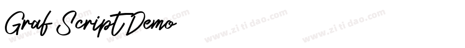 Graf-Script-Demo字体转换