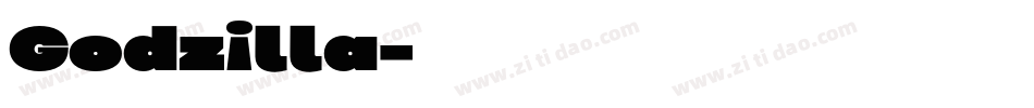 Godzilla字体转换