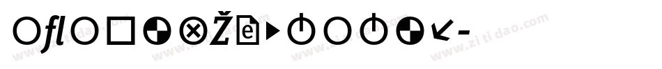 F2FMadZineFear字体转换