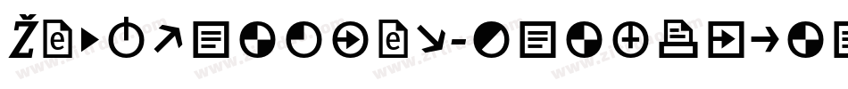 ZineSlabDis-BlackItalic字体转换