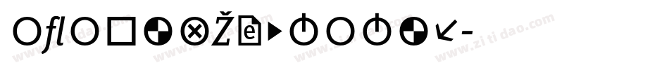 F2FMadZineFear字体转换