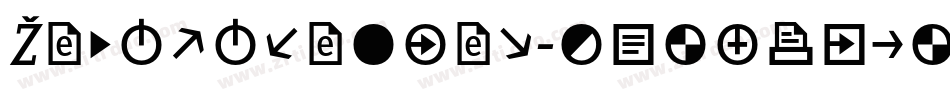 ZineSerifDis-BlackItalicTf字体转换