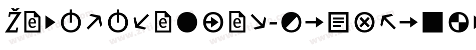 ZineSerifDis-BoldRomanTf字体转换