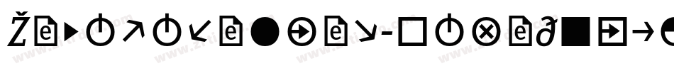 ZineSerifDis-MediumItalicTf字体转换