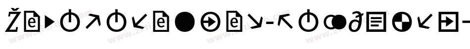 ZineSerifDis-RegularItalic字体转换