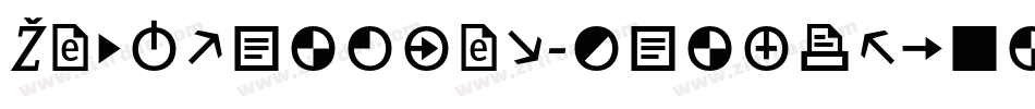 ZineSlabDis-BlackRomanExp字体转换