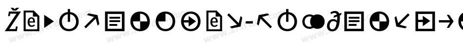 ZineSlabDis-RegularItalic字体转换