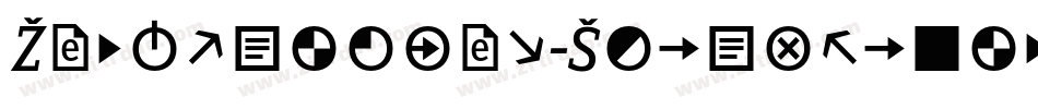 ZineSlabDis-XBoldRomanExp字体转换
