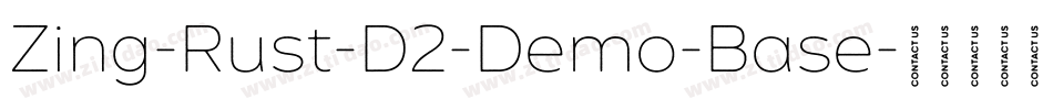 Zing-Rust-D2-Demo-Base字体转换