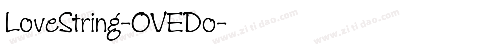 LoveString-OVEDo字体转换